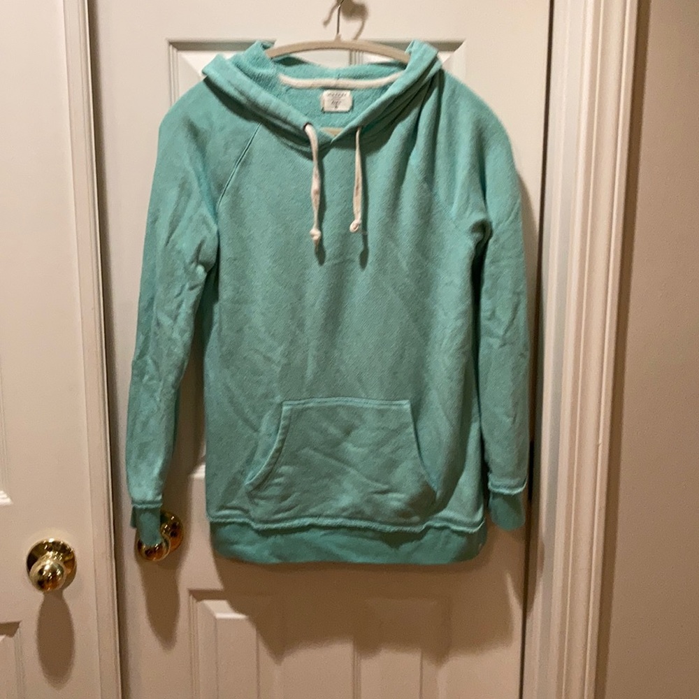 Beachy mint green hoodie